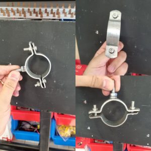 بست لوله گاز گالوانیزه مناسب همبندی برق و تأسیسات